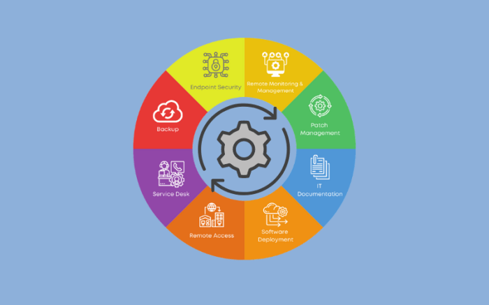 Monitoring remote management services managed access