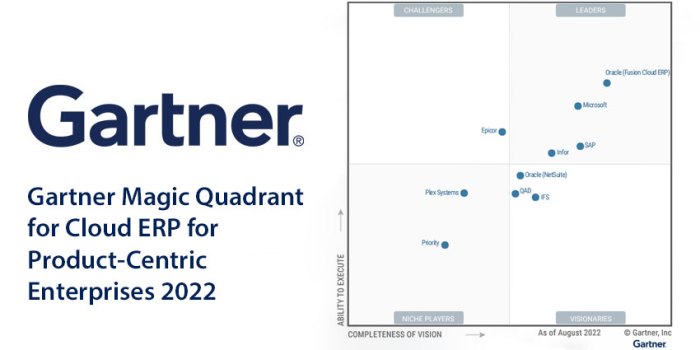 GARTNER REPORT ON ERP SYSTEMS