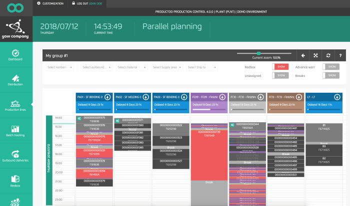 MANUFACTURING SCHEDULING SOFTWARE