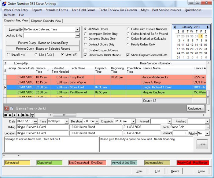 BEST HVAC DISPATCH SOFTWARE