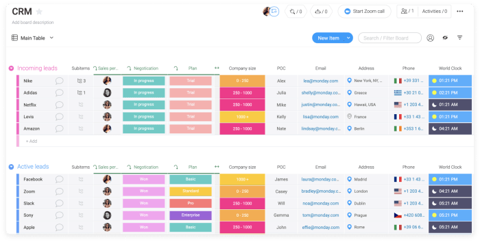 CUSTOMER RECORD SOFTWARE