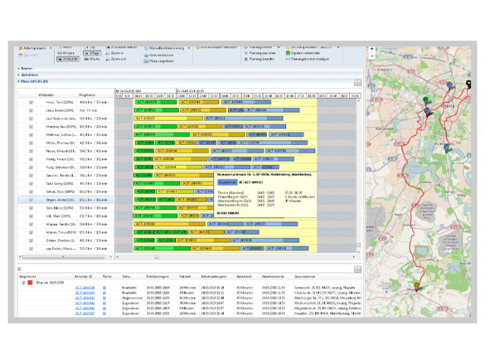 Dispatch software field service tech