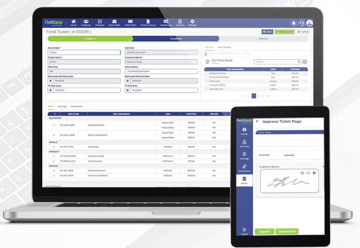 FIELD SERVICE TICKET SOFTWARE