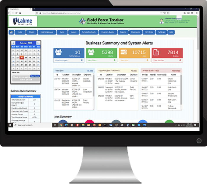 Service field software management manager fsm services demo request