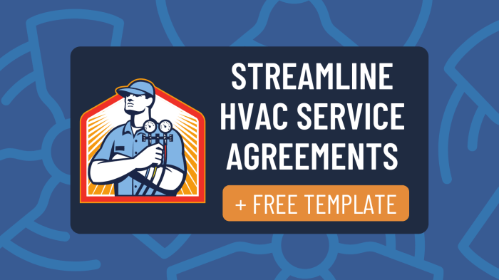 HVAC SERVICE CONTRACT SOFTWARE