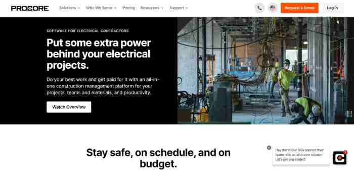 PROJECT MANAGEMENT SOFTWARE FOR ELECTRICAL CONTRACTOR