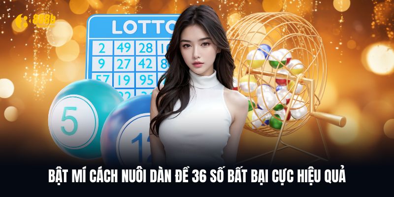 Bật mí cách nuôi dàn đề 36 số bất bại cực chuẩn